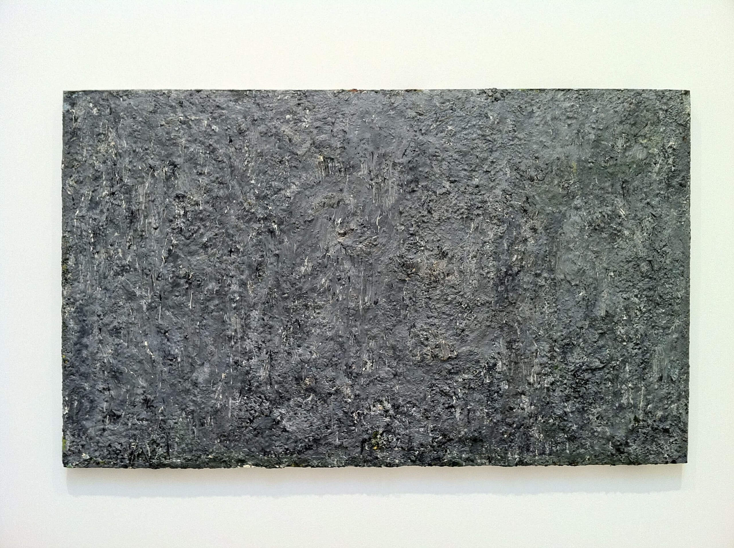Milton Resnick, Untitled 1988, oil on canvas, 45 x 75 inches (courtesy Cheim & Read)
