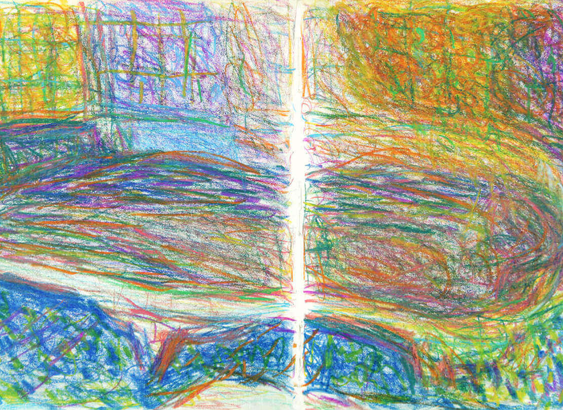 Sargy Mann, Bonnard Studies, Sketchbook, (Sargy Mann estate)