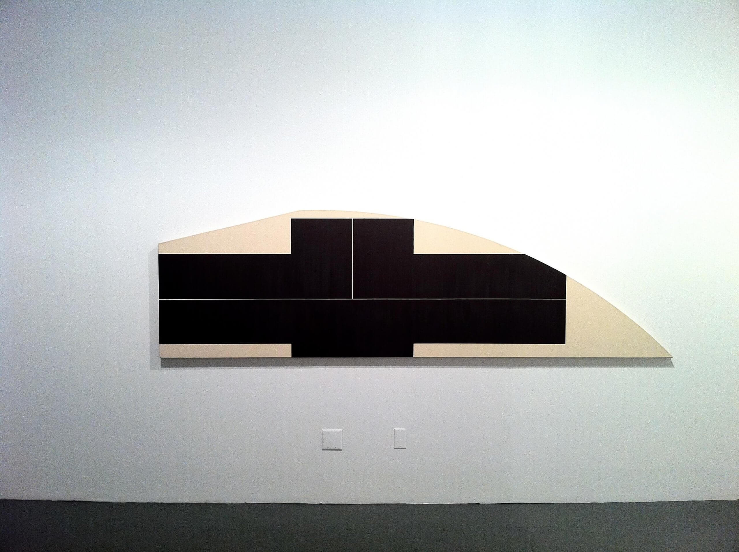 Ted Stamm, ZYR-4, 1979, oil on canvas (courtesy Minus Space & Estate of Ted Stamm)
